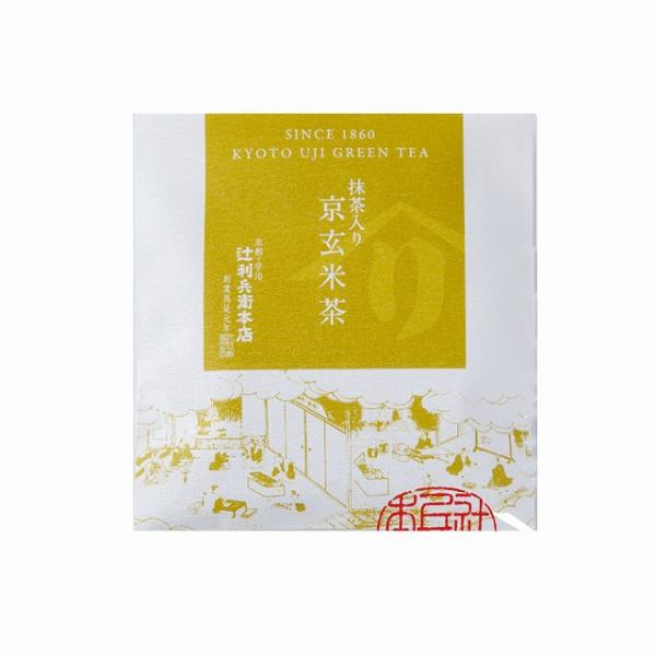 敬老の日 ギフト 辻利兵衛本店 抹茶入り京玄米茶ティーバッグ ３ｇ×５袋