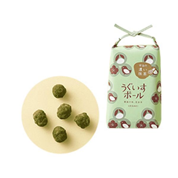 宇治抹茶をふんだんに使用しました。味わい深く濃い抹茶と、うぐいすボールのハーモニーをぜひお楽しみください。