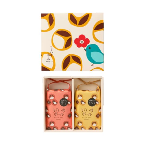 ＜うぐいすボール＞ 植垣米菓が作るプレミアムうぐいすボール。販売当時の伝統製法を復活させた手揚げのうぐいすボール専門店でございます。職人が心を込めて一つ一つ作る手揚げならではの素朴な味わいがお口のなかではじけます。