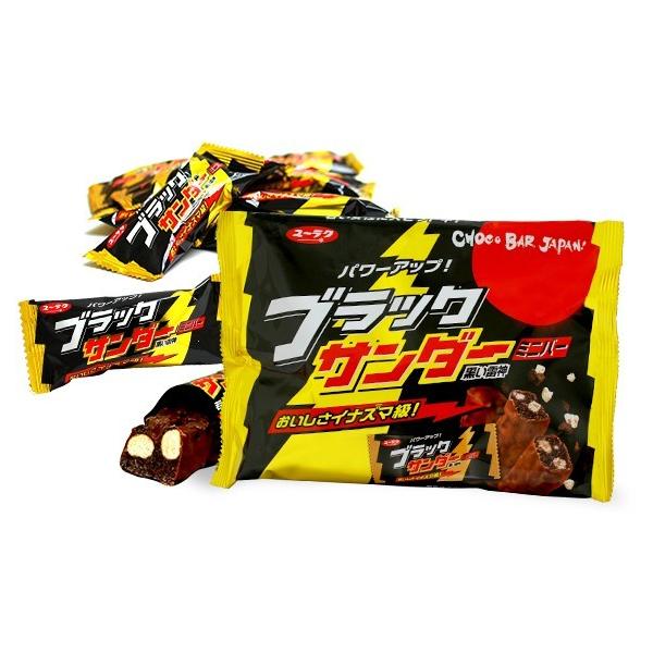 有楽製菓 宅配便 ブラック サンダー ミニバー 173g (約13〜14個) 小腹