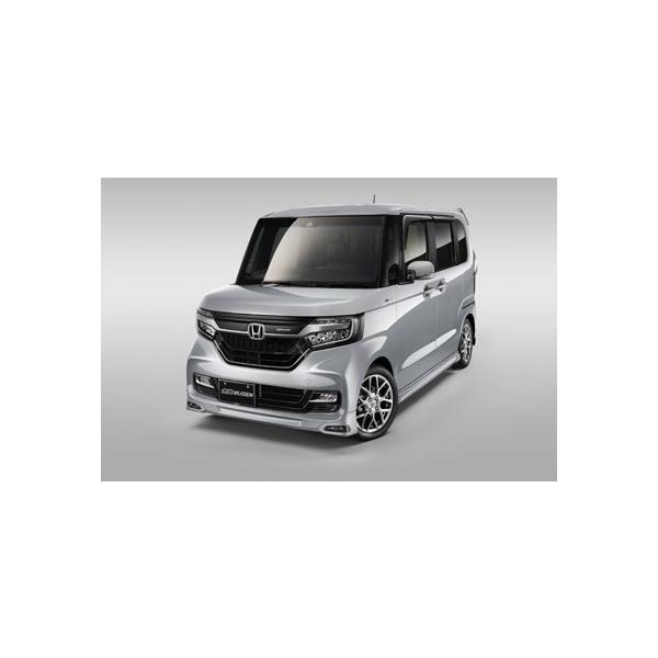 【在庫処分】無限　Ｎ-ＢＯＸカスタム（ＪＦ３/４）前期　プラチナホワイトパール　塗装済フロントアンダースポイラー　71110-XNH-K0S0-PZ