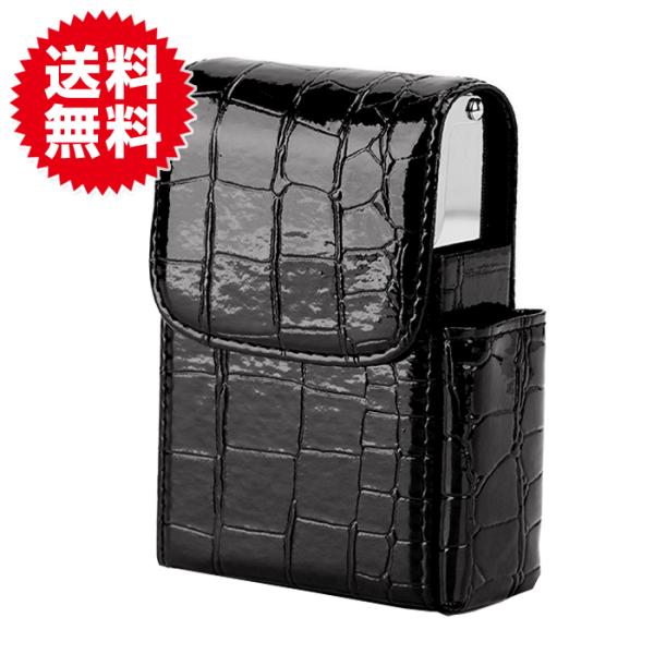 ロングもok スライド式 たばこケース タバコケース ライター収納 Puレザー クロコ風 型押し エナメル 合皮 ポーチ ライター ホルダー 付き Buyee Buyee 日本の通販商品 オークションの代理入札 代理購入
