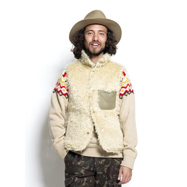 SEVESKIG(セヴシグ) REVERSIBLE BOA VEST : PLUS C - 通販 - Yahoo