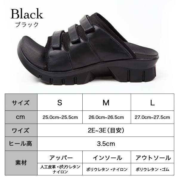 プッシュウォーク サンダル メンズ 膝 腰 優しい 外反母趾 内反小趾 歩きやすい 痛くないサンダル 靴 履きやすい ブラック 黒 疲れにくい オフィス Buyee Buyee Japanese Proxy Service Buy From Japan Bot Online