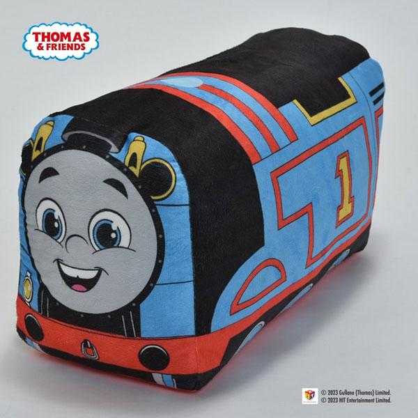西川 トーマス 特大 抱き枕 Nishikawa きかんしゃトーマス 抱き枕 64×27cm 一緒に 眠ろう ブルー トーマス ぬいぐるみ 男の子 女の子 キャラクター