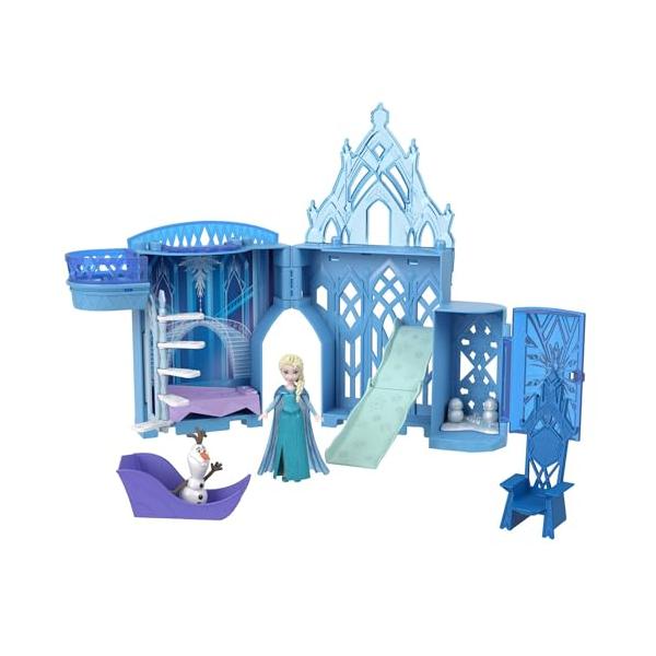 マテル アナと雪の女王Disney Frozen エルサとこおりのおしろかさねるおしろシリーズ！ミニドール きせかえ人形・ハウス ままごと・ごっ