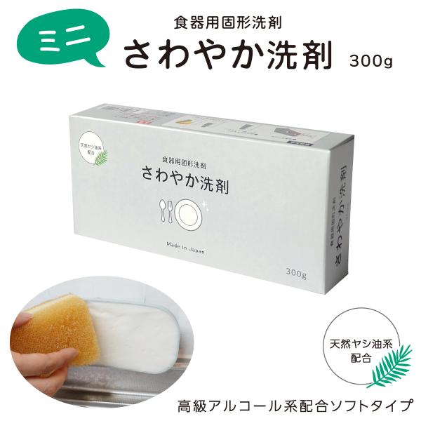 固形タイプ台所洗剤　ミニ さわやか洗剤　300g