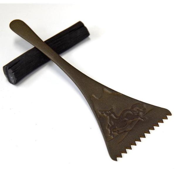 商品名：  灰ならし（南部鉄） 素材/全成分：  南部鉄 サイズ：  灰ならし（大） 長さ225mm