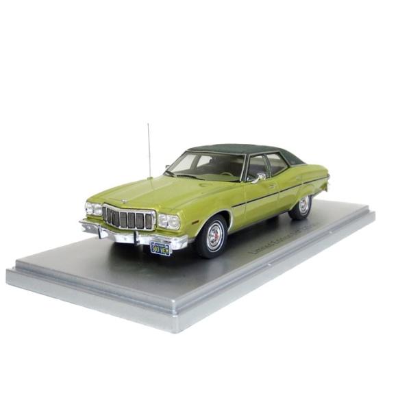 セール 登場から人気沸騰 ブロアム グラン トリノ フォード ケス Kess ミニカー 4ドア ライトグリーン 1976 乗り物のおもちゃ