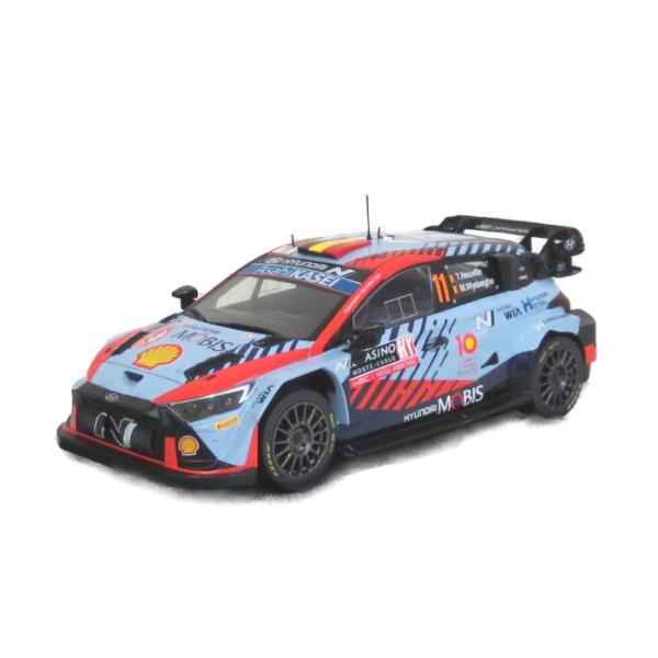IXOTOYOTA ラリーカー 1/18 スケール ミニカー ixo ixo（イクソ） 1/18 ヒョンデ i20 N Rally1 2024 ラリー