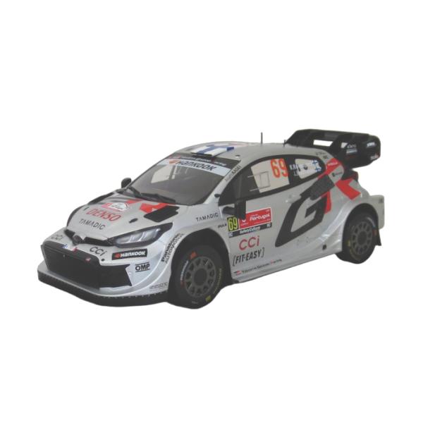 ixo（イクソ） 1/18 トヨタ GRヤリス Rally1 2025 ラリー・ポルトガル #69 K.ロバンペラ ミニカー