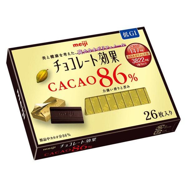 明治 チョコレート効果 カカオ86 Box 26枚入 11 513 プラスワンショップ 通販 Yahoo ショッピング