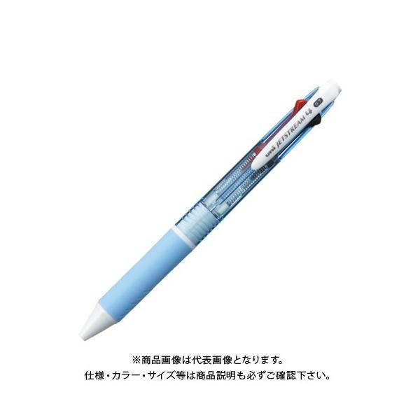 三菱鉛筆 ジェットストリーム 4色ボールペン SXE4-500-07 [水色