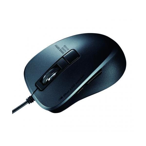 �T�����T�v���C �É��L���u���[LED�}�E�X(5�{�^��) MA-BL156BK