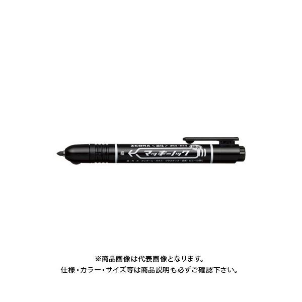 ゼブラ ゼブラ マッキーノック 細字 P-YYSS6-BK 黒 (マーカー