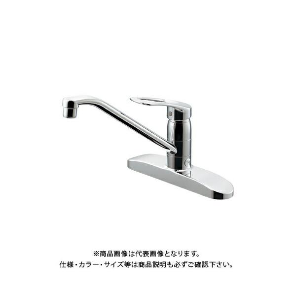 カクダイ シングルレバー混合栓(分水孔つき) 116-111 (水栓金具 カクダイ シングルレバー混合栓(分水孔つき) 116-111 (水栓金具