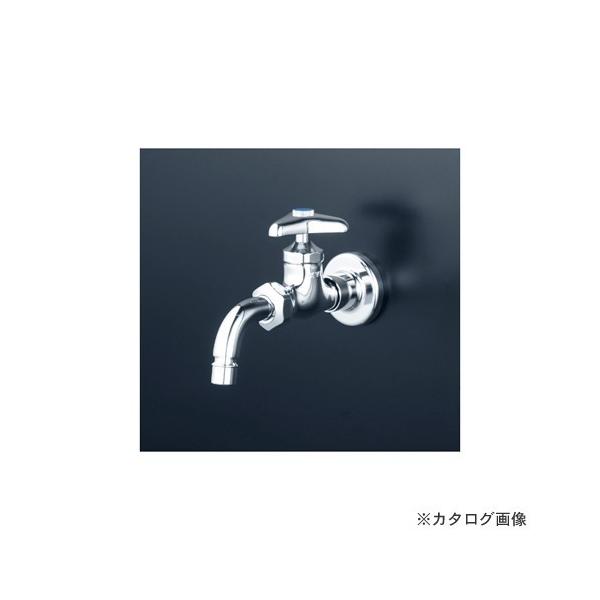 KVK 送り座付吐水口回転形水栓(ワンタッチノズル付) K111BJ (水