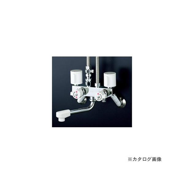 KVK ソーラー2ハンドル混合栓(併用形) KM51C3 (水栓金具) 価格比較 