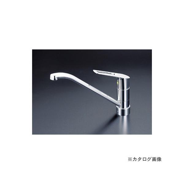 KVK シングル混合栓(上面施工・eレバー)(寒冷地用) KM5211ZJTEC (水栓