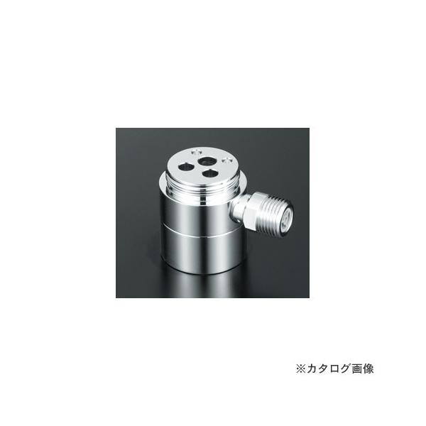 KVK 台付シングル　混合分岐水栓 KVK シングル混合栓用分岐金具 ZK556PN (水栓金具) 価格比較