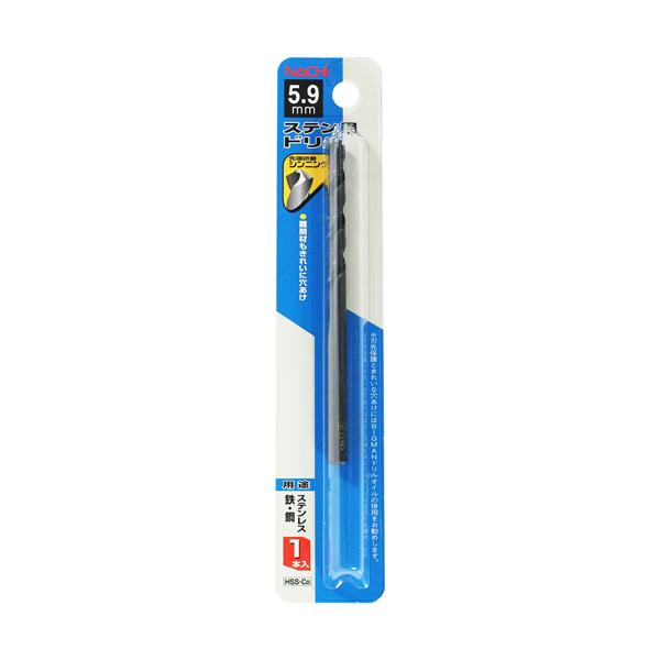 他サイト： ステンレス用ドリル1本入 5.9mm BIGMAN ビッグマン 67628の商品画像