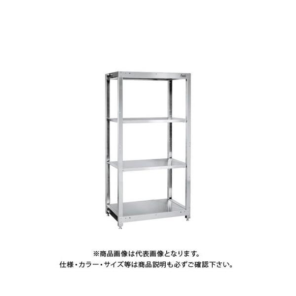直送品 サカエ ステンレスラック SLN-9054SU4 : プラスワンツールズ