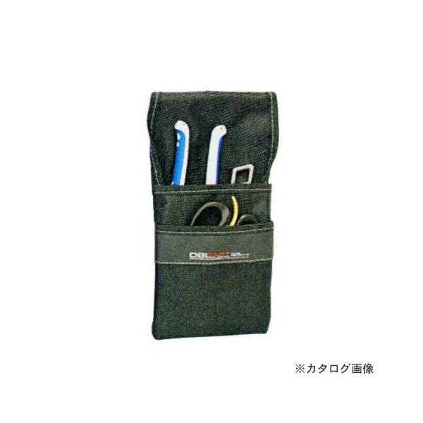 DBLTACT フラットポケット(ブラック) DT-FP-L 581797 : プラスワン