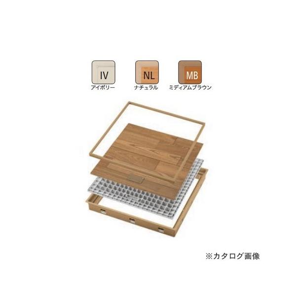 SPF-R6060F15 MB ミディアムブラウン　高気密型床下点検口　JOTO plus1tools_spf-r6060f15-rf-mb