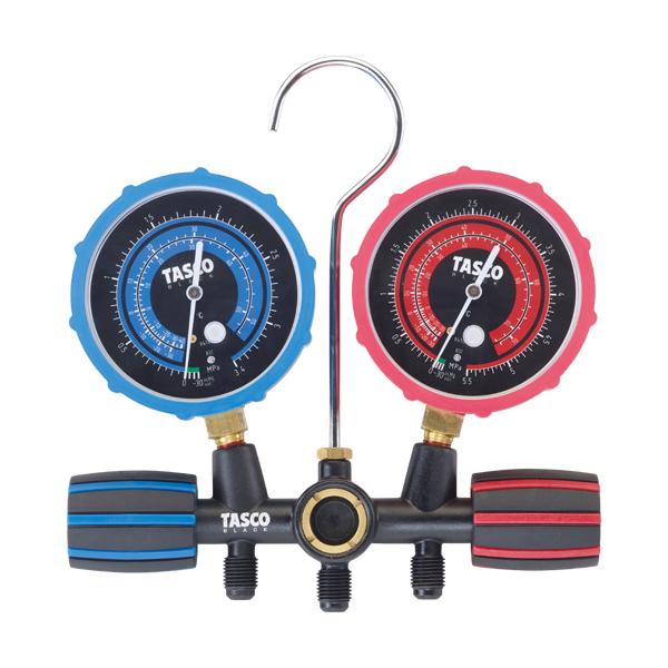 値下げ！TASCO TA122G ゲージマニホールドケース付き モンキーおまけ