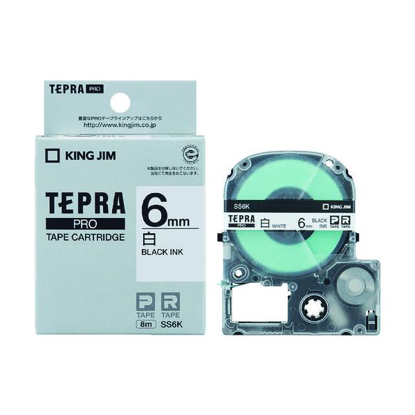 KING JIM �y�����z�u�e�v���vPRO�e�[�v 6mm �����x��/������ ����8m SS6K