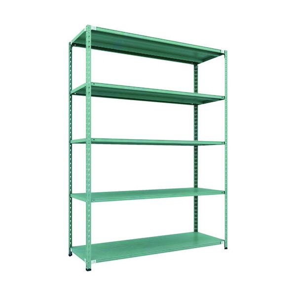 (�����i)TRUSCO CB�^�Z�~�{���g���X�y�ʒI 1800X600XH2400 5�i �O���[�� CB-8665-GN