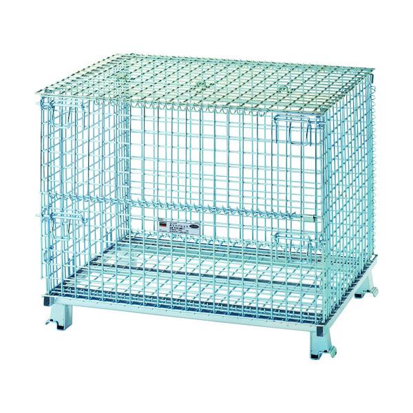 (�����i)TRUSCO �l�b�g�p���b�g���y�^ 800X1000X850 1500kg 2���t�^�t T0810GNF2
