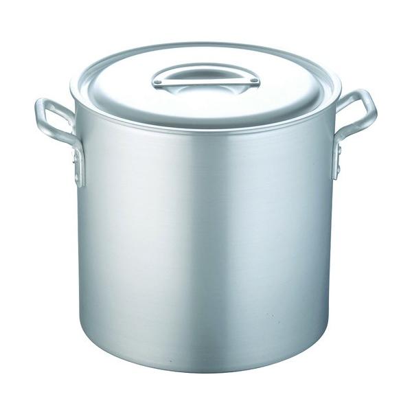 TKG寸胴鍋 寸胴　アルマイト加工　45㎝ 送料別途)(直送品)TKG 寸胴鍋 アルミニウム(アルマイト加工) 蓋付 45cm