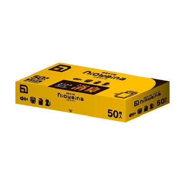 他サイト： サニパック ニオワイナ消臭袋 BOXタイプ 白半透明 50枚 SS01の商品画像