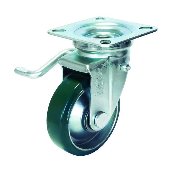 ���[�G�C �v���[�g�� ���� �L���X�^�[ �E���^�� �ԗ֌a100mm �X�g�b�p�[�t�� J�^�C�v JB(L)�^ ��t���@74×74(67×67) UWJB-100L