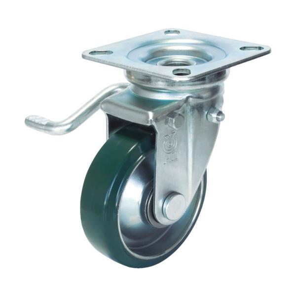 ���[�G�C �v���[�g�� ���� �L���X�^�[ �E���^�� �ԗ֌a200mm �X�g�b�p�[�t�� J�^�C�v JB(L)�^ ��t���@115×115(105×105) UWJB-200L