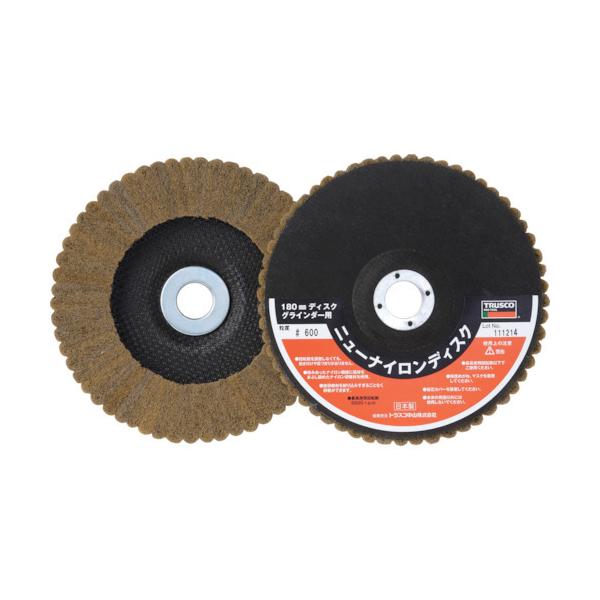 TRUSCO �j���[�i�C�����f�B�X�N ��180���a22mm 600# (5��) TNND180-600