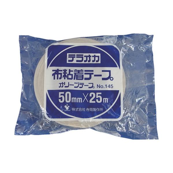 TERAOKA �J���[�I���[�u�e�[�v NO.145 �V���o�[ 50mmX25M 145 SV-50X25