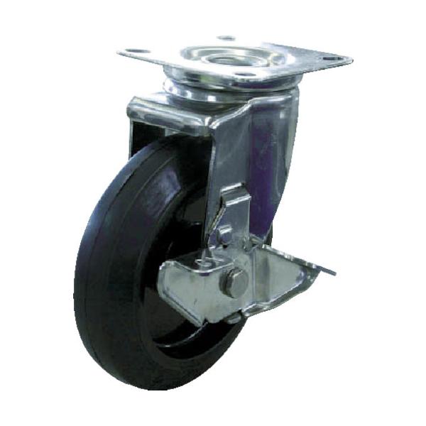 ���[�G�C �v���[�g�� ���� �X�e�����X�L���X�^�[ �S�� �ԗ֌a130mm �X�g�b�p�[�t�� J�^�C�v SUS-J-S�^ ��t���@82×82(75×75) SUS-NRJ-130S