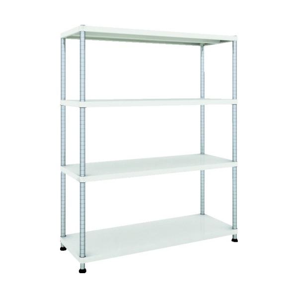 (�����ʓr)(�����i)TRUSCO �X�`�[�����b�N �t�F�j�b�N�X���b�N 1200X450 4�i W�F �R�ە��̓h�� PER-5444-W