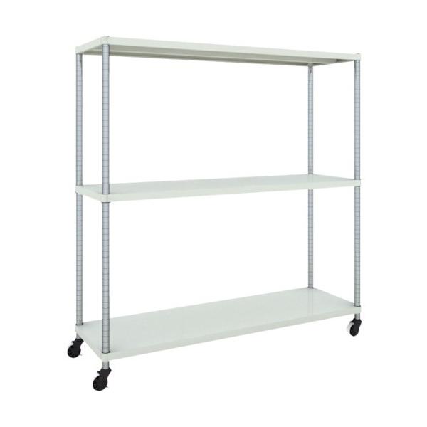 (�����ʓr)(�����i)TRUSCO �X�`�[�����b�N �t�F�j�b�N�X���b�N 1500X450 3�i U�ԗ֕t W�F �R�ە��̓h�� PER-5543-U125-W