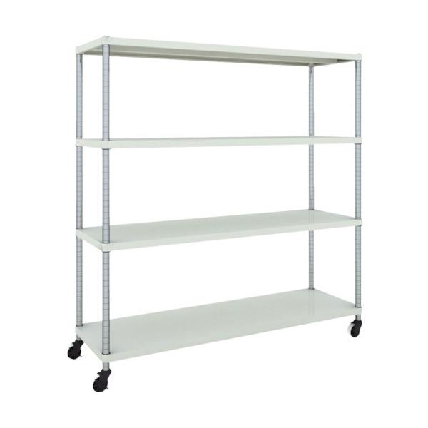 (�����ʓr)(�����i)TRUSCO �X�`�[�����b�N �t�F�j�b�N�X���b�N 1500X450 4�i U�ԗ֕t W�F �R�ە��̓h�� PER-5544-U125-W