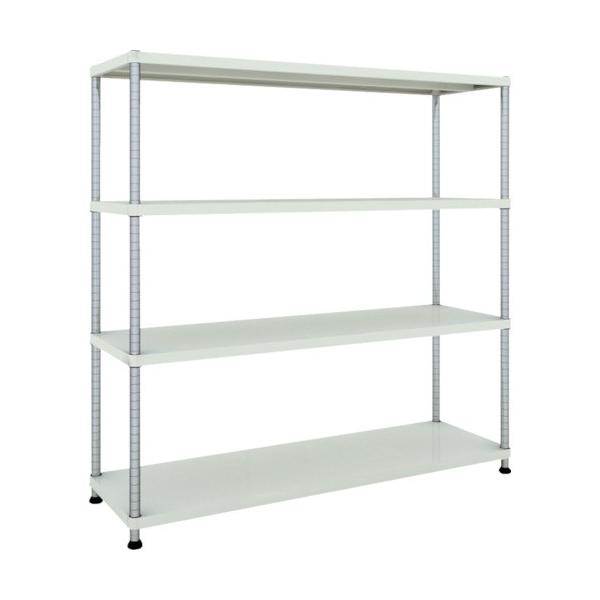 (�����ʓr)(�����i)TRUSCO �X�`�[�����b�N �t�F�j�b�N�X���b�N 1500X450 4�i W�F �R�ە��̓h�� PER-5544-W