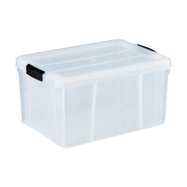 clear　2個セット TRUSCO中山 TRUSCO クリアライトボックス 35L 透明 TCR-02 : プラス