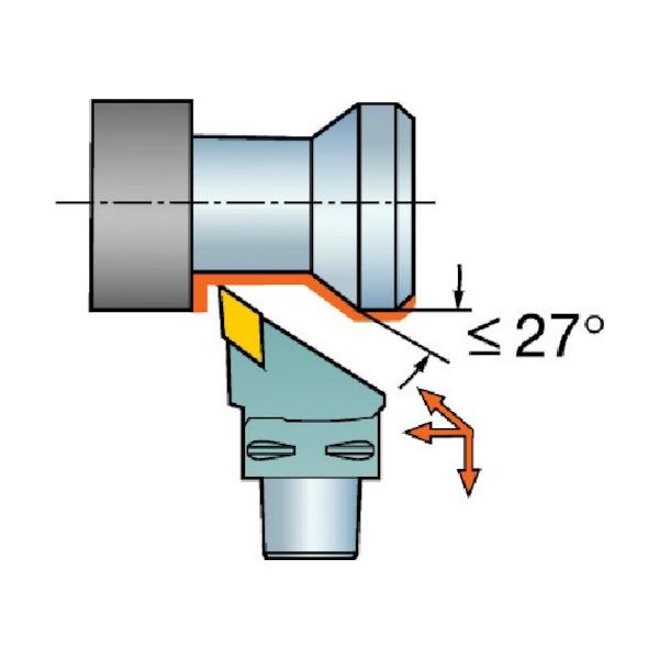 SANDVIK �R���}���g�L���v�g T-Max P�p�J�b�e�B���O�w�b�h(410) C5-PDJNR-35060-15