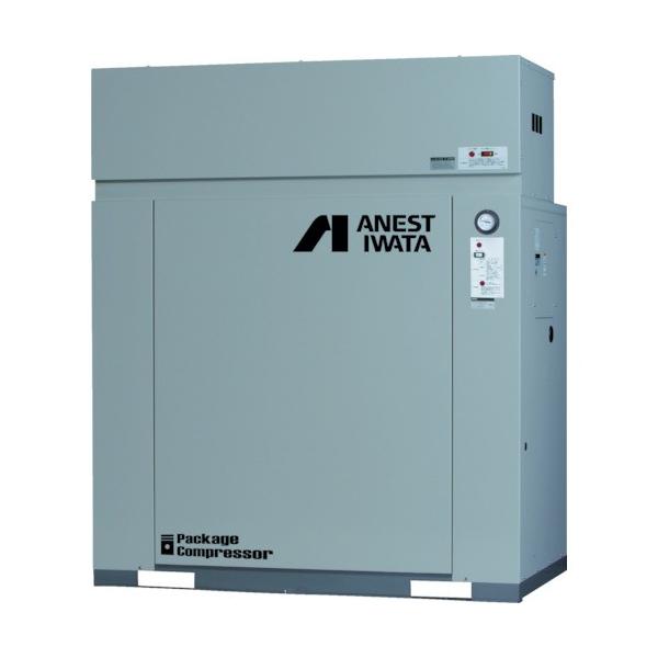 岩っさん専用 送料別途)(直送品)アネスト岩田 パッケージコンプレッサ D付 7.5KW