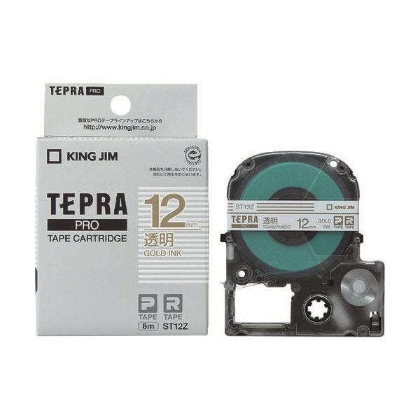 KING JIM �y�����z�u�e�v���vPRO�e�[�v 12mm �������x��/������ ����8m ST12Z
