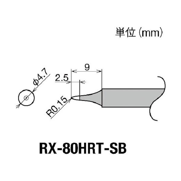 Obg Re(RX-8V[Y) Đ敝R0.15mm RX-80HRT-SB