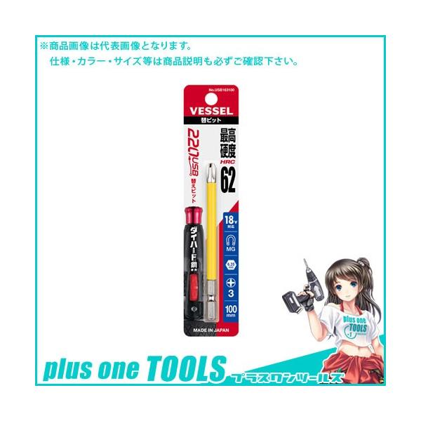 �x�b�Z�� VESSEL 220USB�փr�b�g (�{3×��6×100) USB163100