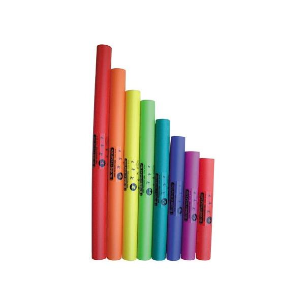 他サイト： Boomwhackers/ドレミパイプ ダイアトニックセット(ドレミファソラシド)8音セット BWDW マルチカラーの商品画像